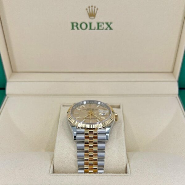 rolex datejust 41mm yellow gold steel golden palm motif dial fluted bezel jubilee bracelet 126233 replica axcgq.jpg