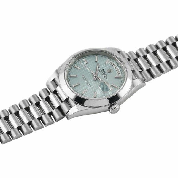 rolex day date 40mm ice blue diagonal dome bezel president automatic mens watch 228206 replica aagvx.jpg