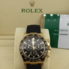 rolex daytona cosmograph yellow gold ceramic black dial rubber strap 116518ln replica e7hcs.png