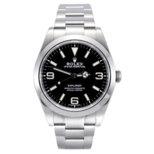 rolex explorer ii mens 39mm black dail stainless steel wrist watch replica hni3k.jpg