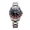 rolex gmt master ii pepsi blackdial redblue ceramic bezel oyster bracelet 116719blro replica xoaum.webp