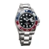 rolex gmt master ii pepsi blackdial redblue ceramic bezel oyster bracelet 116719blro replica ygix6.webp