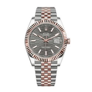 rolex lady datejust 31mm two tone rose gold black dial oyster perpetual jubilee bracelet watch replica rcdll.png