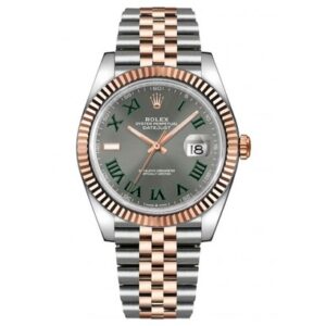 rolex lady datejust 31mm two tone rose gold gray roman dial oyster perpetual jubilee bracelet watch replica rucmj.jpg