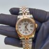 rolex lady datejust 31mm two tone rose goldsteel mop dial with diamond marker oyster perpetual watch replica uchcj.jpg