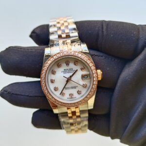 rolex lady datejust 31mm two tone white dial diamond oyster perpetual jubilee bracelet watch replica eefzf.jpg