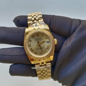 rolex lady datejust 31mm yellow gold white dial with diamond marker oyster perpetual jubilee bracelet watch replica rbgkt.jpg