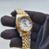 rolex lady datejust 31mm yellow goldsteel white mop dial with diamond marker oyster perpetual jubilee bracelet watch replica hefwr.jpg