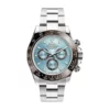 rolex oyster perpetual cosmograph daytona platinum ice blue 40mm mens wrist watch replica lslrc.webp