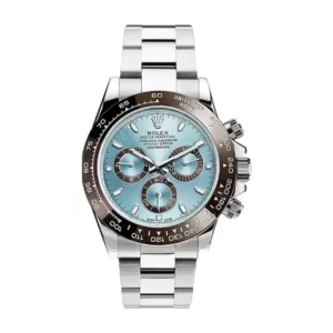 rolex oyster perpetual cosmograph daytona platinum ice blue 40mm mens wrist watch replica lslrc.webp