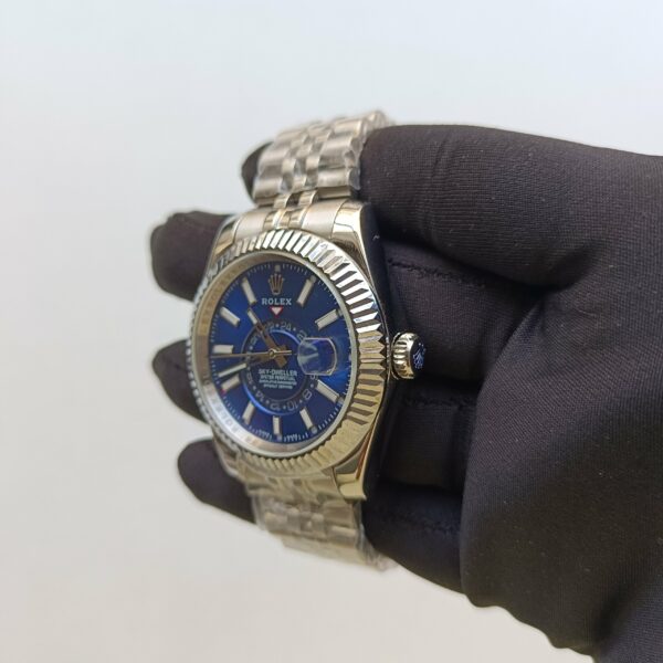 rolex oyster perpetual sky dweller blue index dial 42mm jubilee white gold fluted 326934 replica gi0ee.jpg