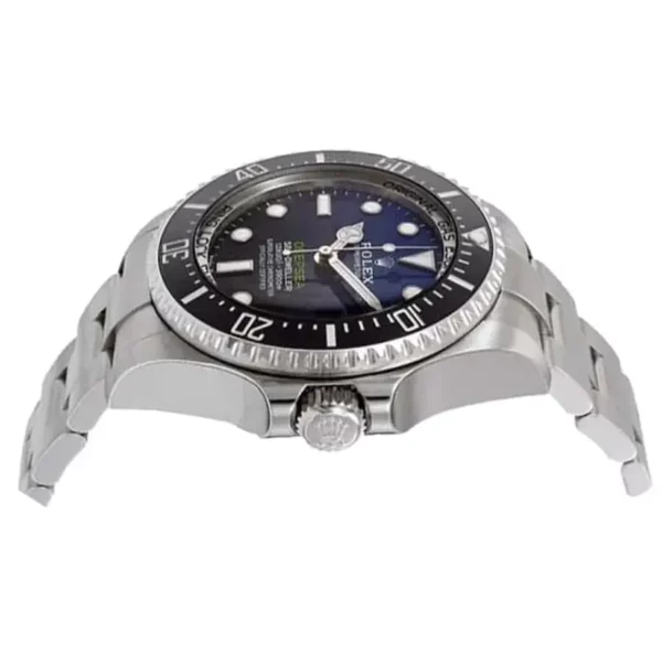 rolex sea dweller deepsea 44 deep blue dial stainless steel mens watch 116660 replica nka1q.webp