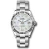 rolex steel and white gold datejust 41mm watch fluted bezel white mother of pearl diamond dial oyster bracelet replica kmu6l.jpg