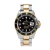 rolex submariner date yellow gold 40mm steel black dial ceramic bezel oyster bracelet 116613ln 1.webp