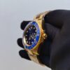 rolex submariner date yellow gold blue 40mm dial ceramic bezel oyster bracelet 116618lb replica ksdss.jpg