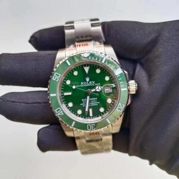 rolex submariner hulk 40mm green dial bezel steel mens watch 116610 replica tuv3v.jpg