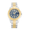 rolex yacht master 40 yellow goldstainless steel blue dial oyster bracelet watch replica rbfn3.jpg