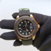 rolex yacht master 40mm automatic black dial everose gold watch replica lp79x.jpg