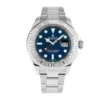 rolex yachtmaster 40mm stainless steel blue dial bezel oyster bracelet 116622.webp